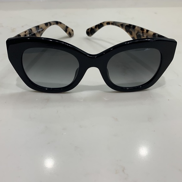♠️ Kate Spade Black Havana Sunglasses - Picture 3 of 11